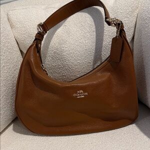 Coach Tan Leather Hobo Bag